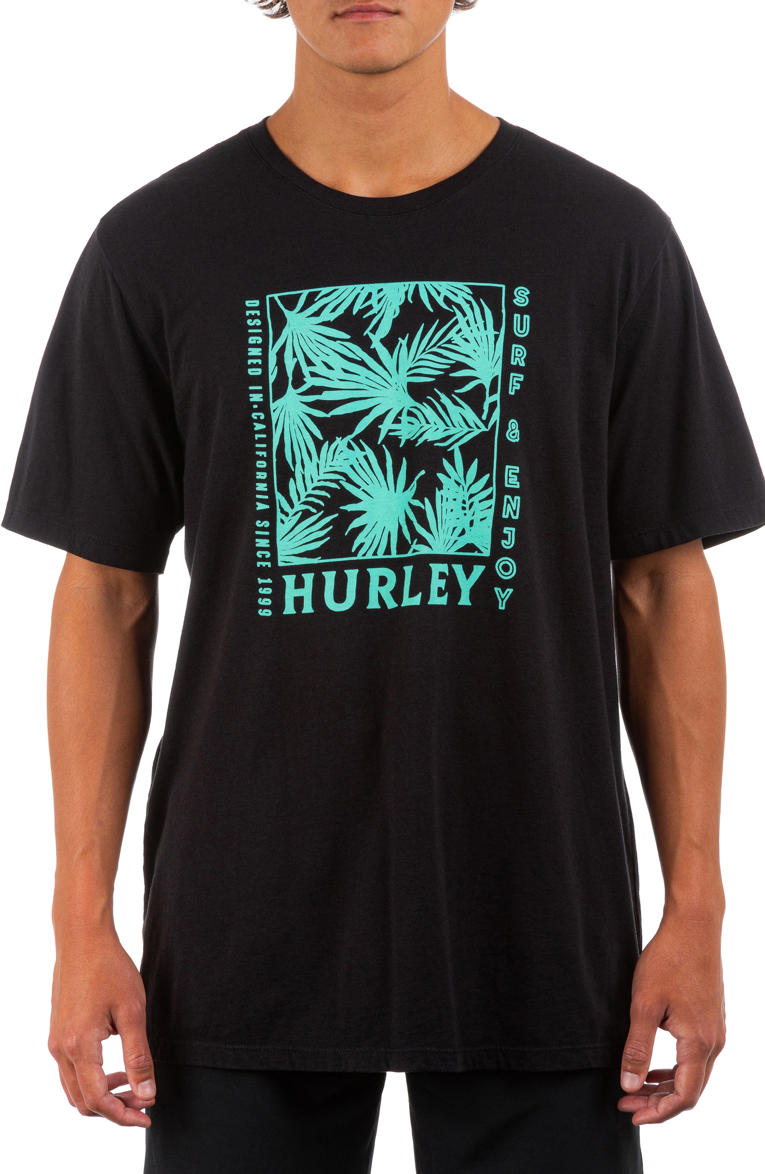 Hurley W Rise & Shine Brnout Rnger Tee Tee-shirts 